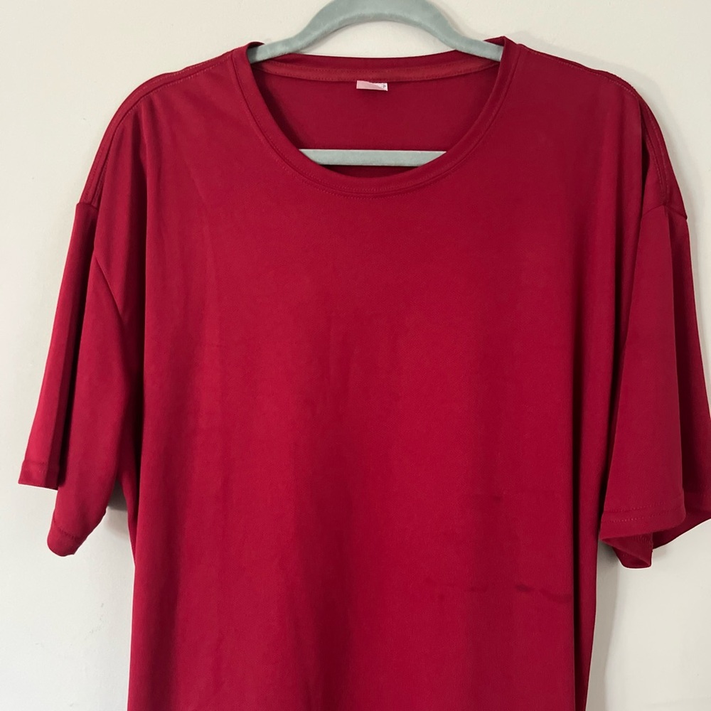 Casual Red T-Shirt